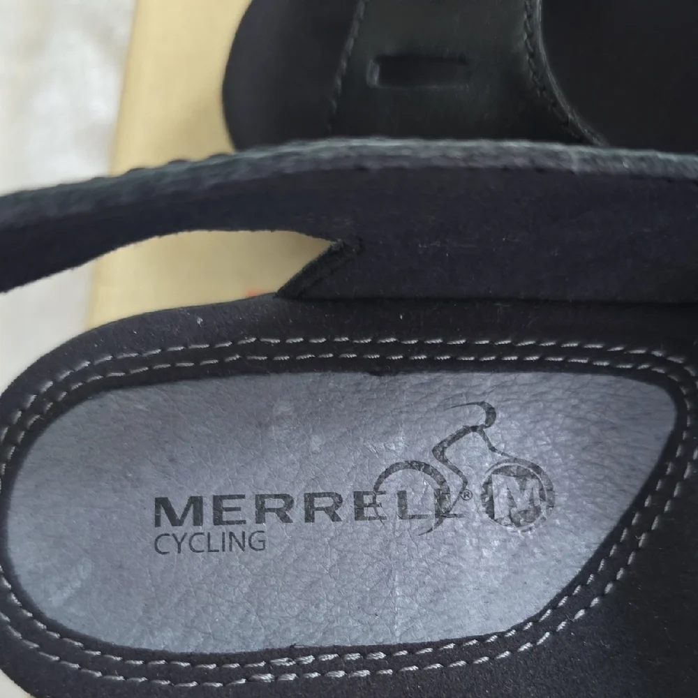 Merrell Women's Black Heeled Sandals